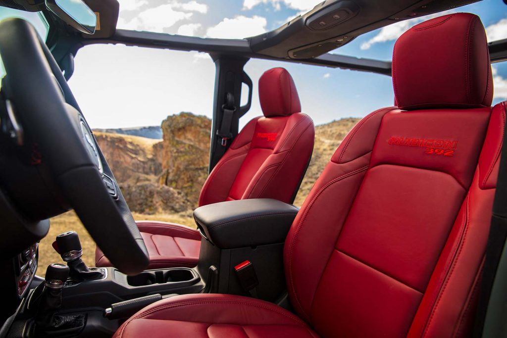 Interior Jeep Wrangler 2024