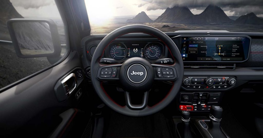 Interior Jeep Wrangler 2024