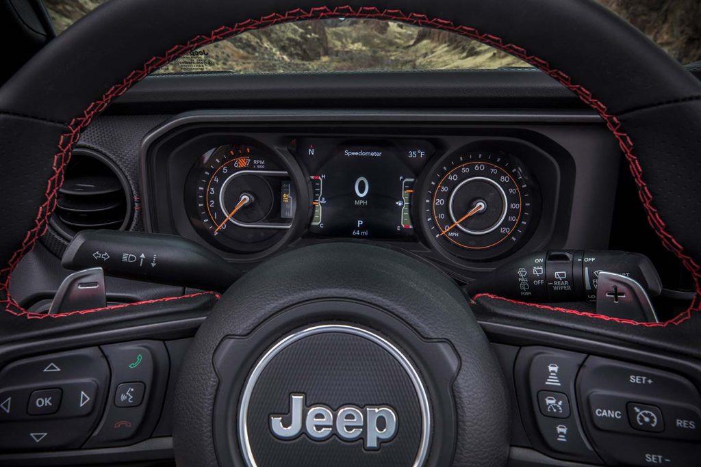 Interior Jeep Wrangler 2024