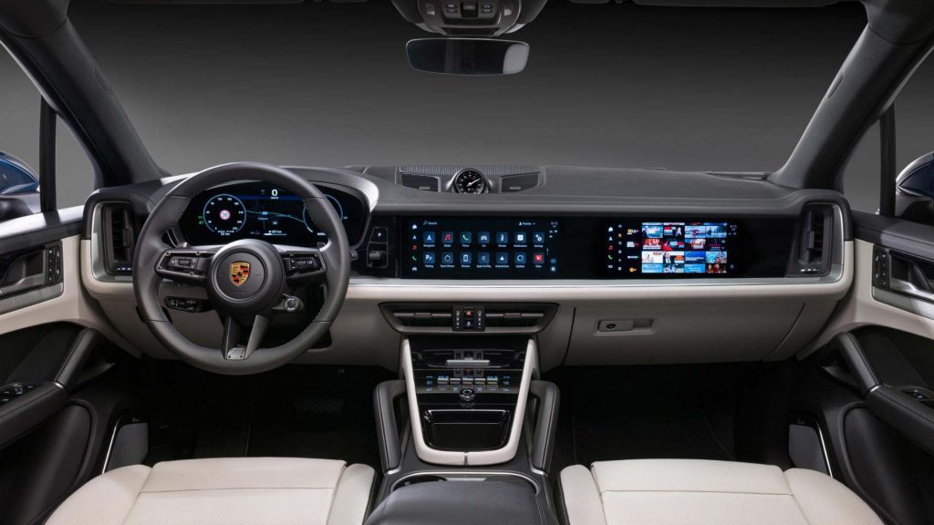 Interior Porsche Cayenne 2024