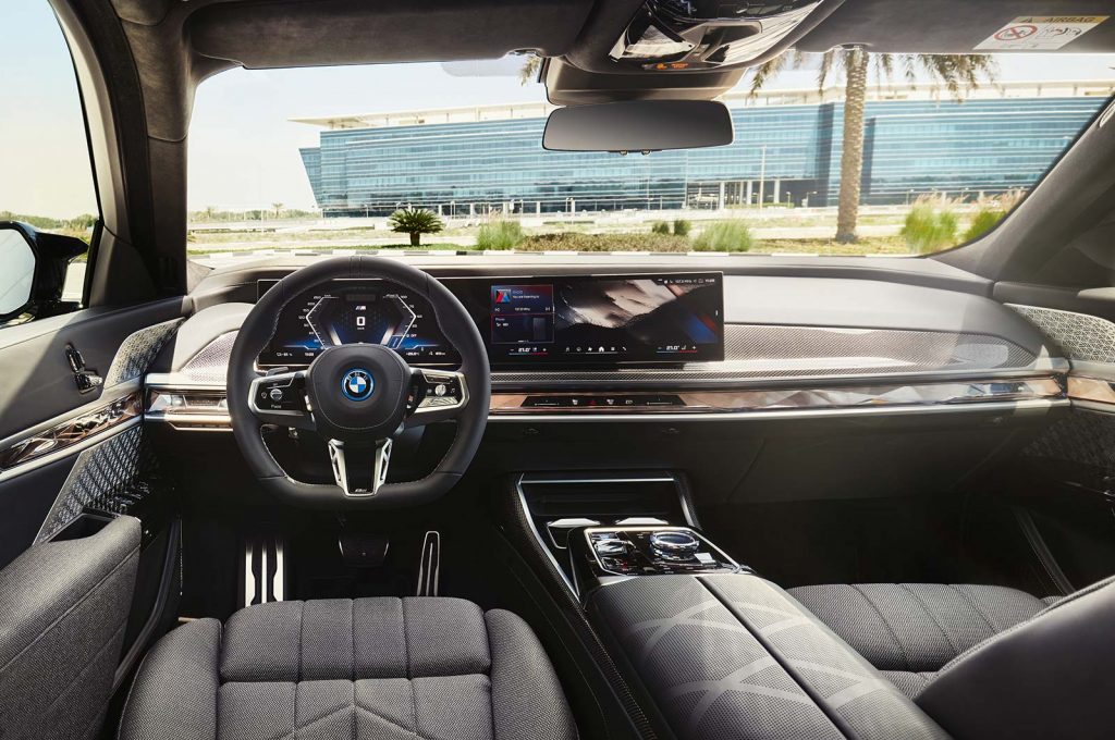 Interior BMW i7 M70