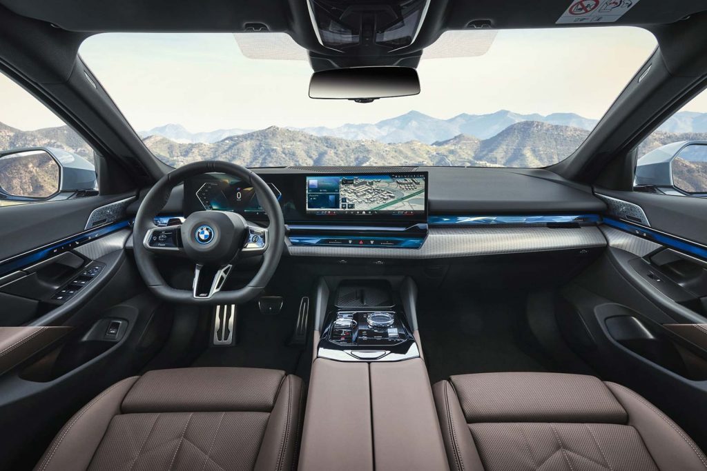 Interior Nuevo BMW i5 (2024)