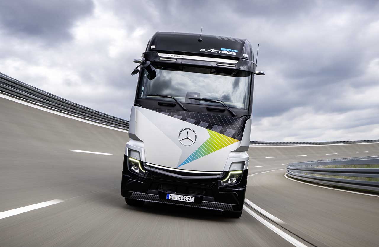 eActros 600: el Mercedes-Benz eActros LongHaul se presenta en octubre