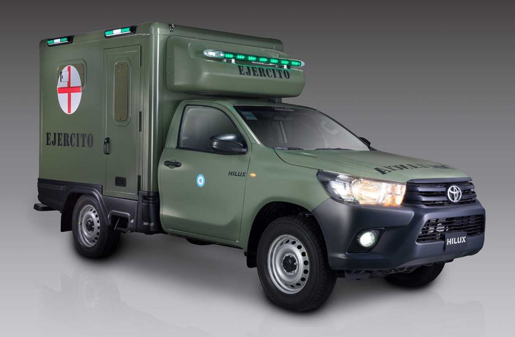 Ambulancia Ejército Toyota