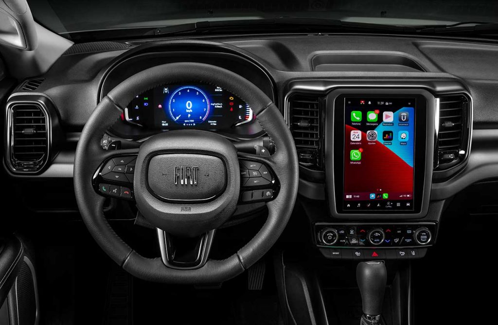 Interior Fiat Toro 2024