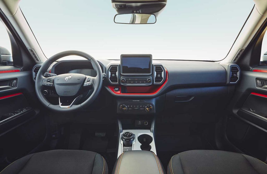 Interior Bronco Sport Free Wheeling