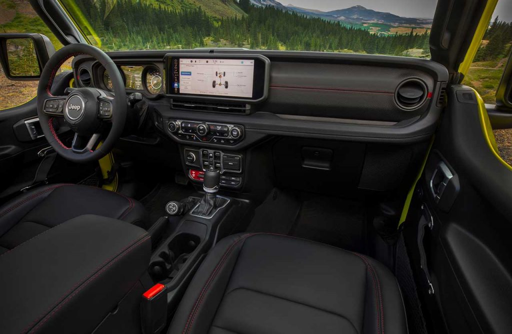 Interior Jeep Gladiator 2024