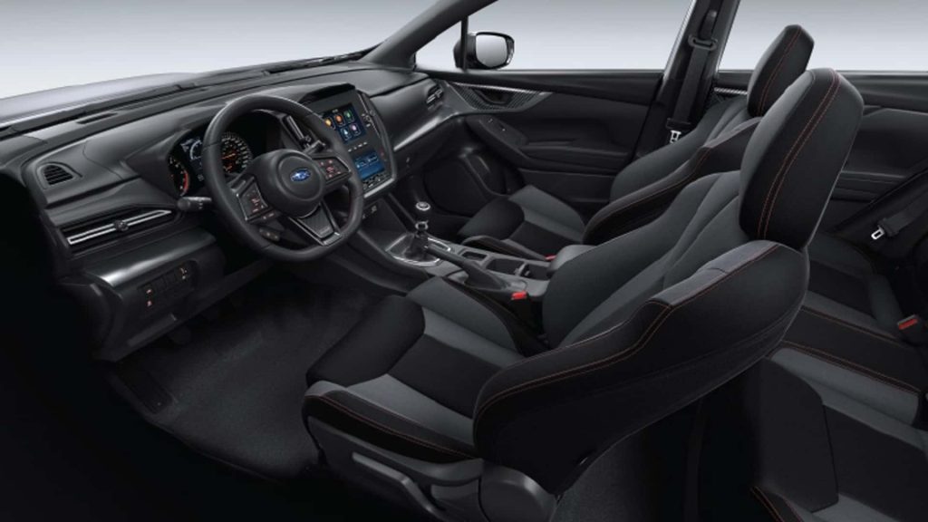 Interior Subaru WRX