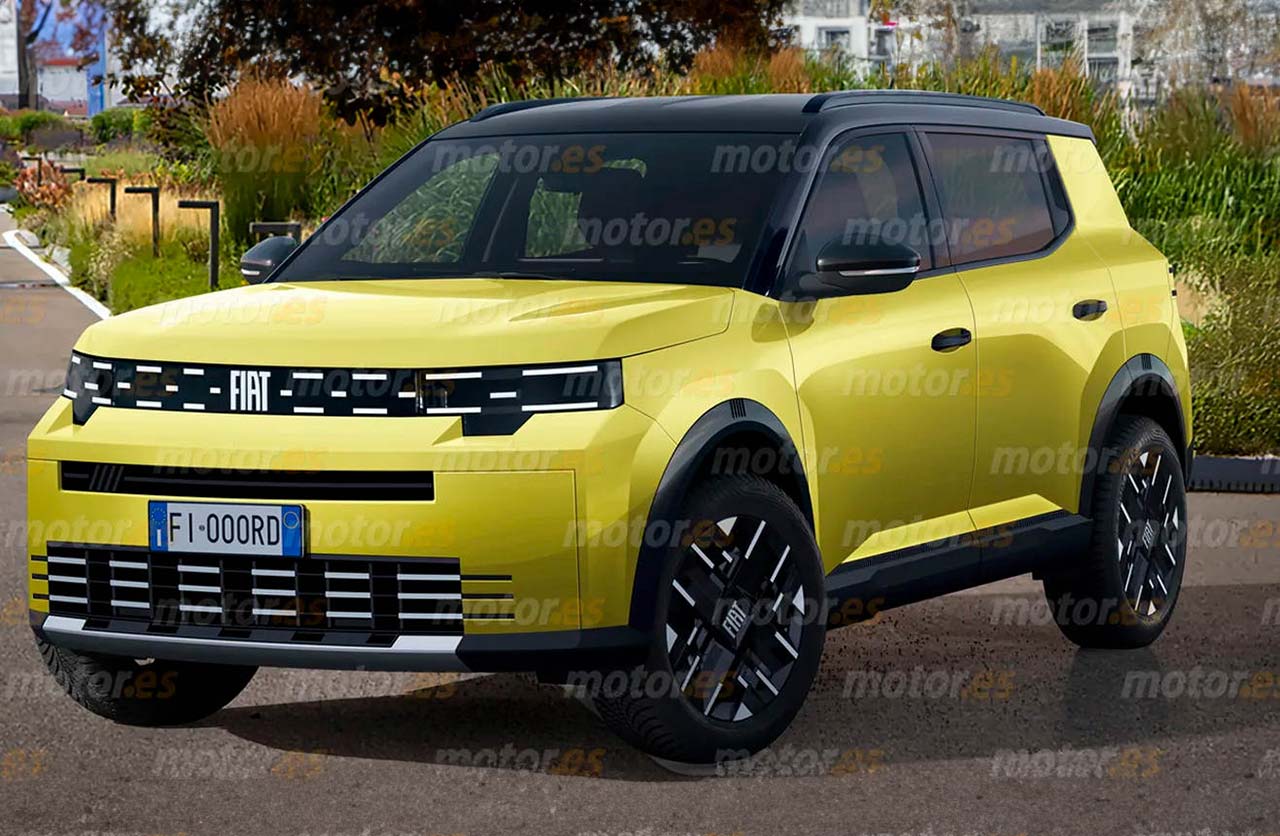 Anticipan el nuevo Fiat Panda con siete plazas - Mega Autos