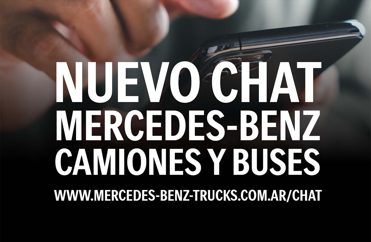 Nueva experiencia de atención: Mercedes-Benz Camiones y Buses lanza su chat online renovado