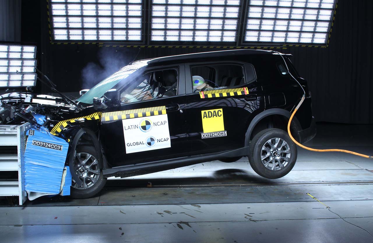 Latin NCAP calificó con cero estrellas al nuevo Citroën C3 Aircross