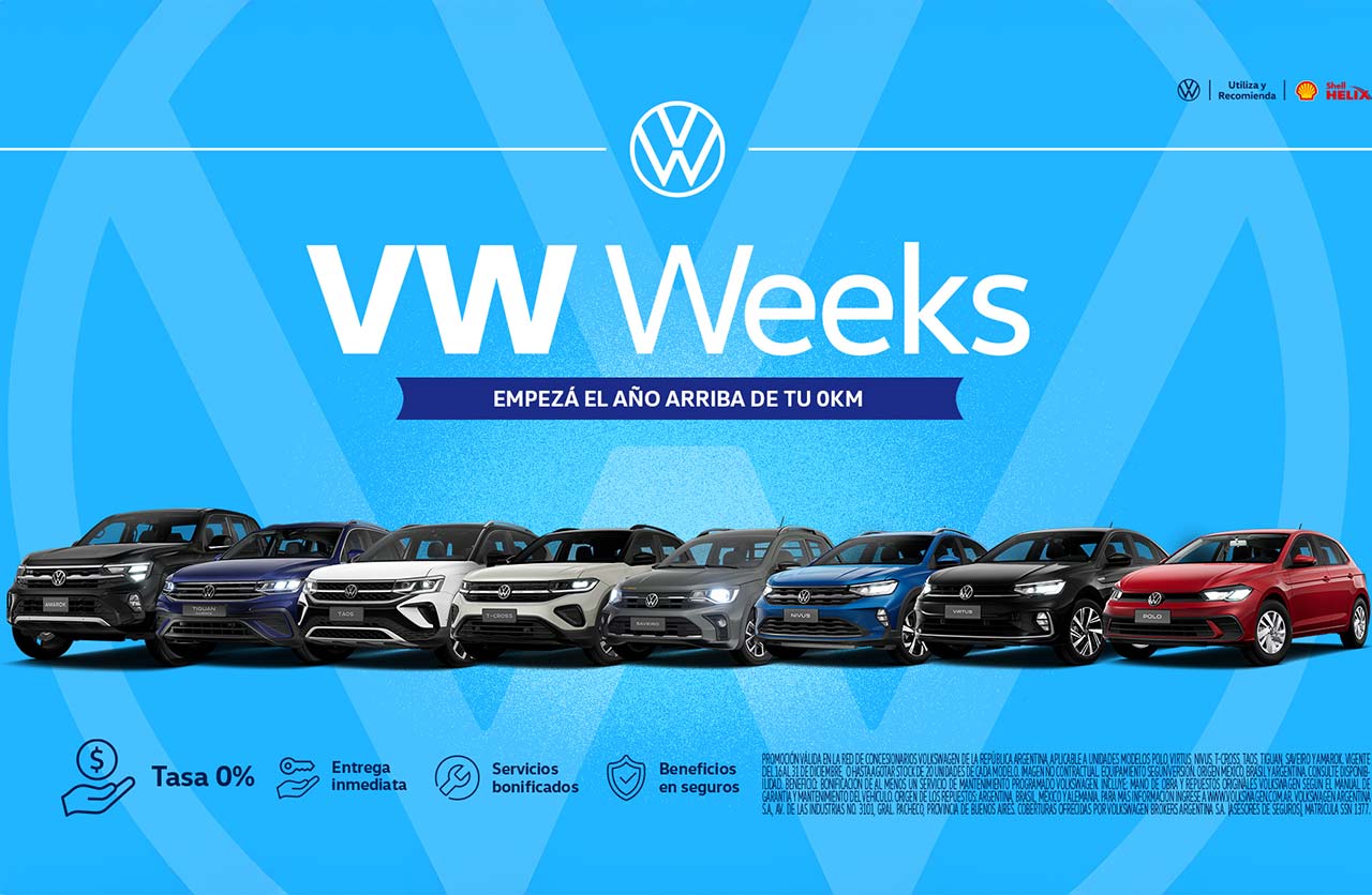 Vuelven las Volkswagen Weeks a Tasa 0