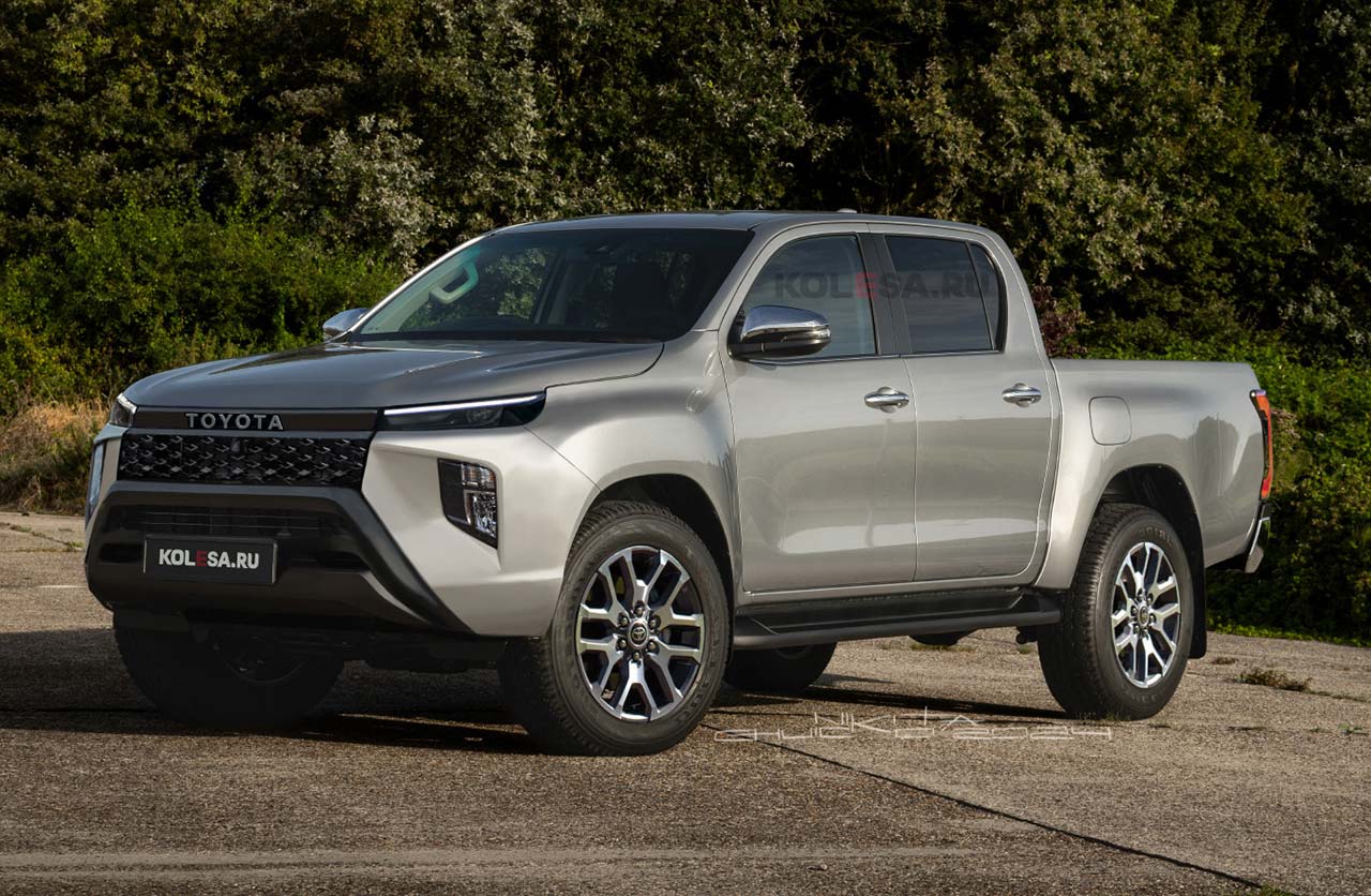 Toyota Hilux: anticipan cómo sería el nuevo diseño