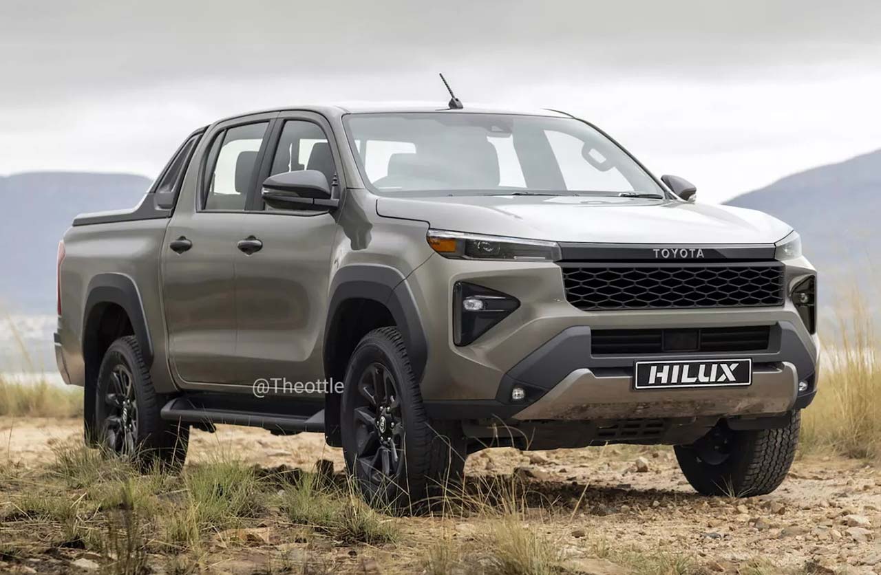 ¿Será así la próxima Toyota Hilux?