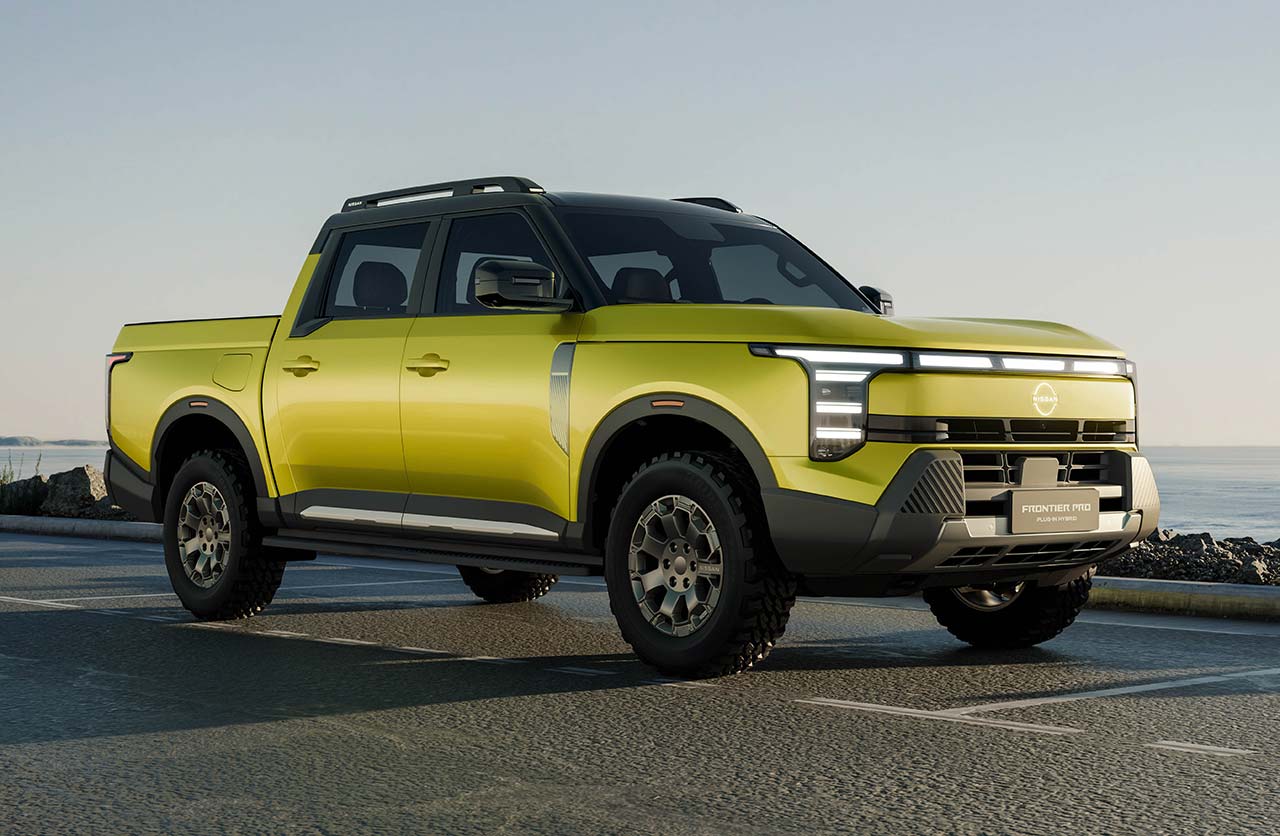 Nissan reveló la nueva Frontier híbrida