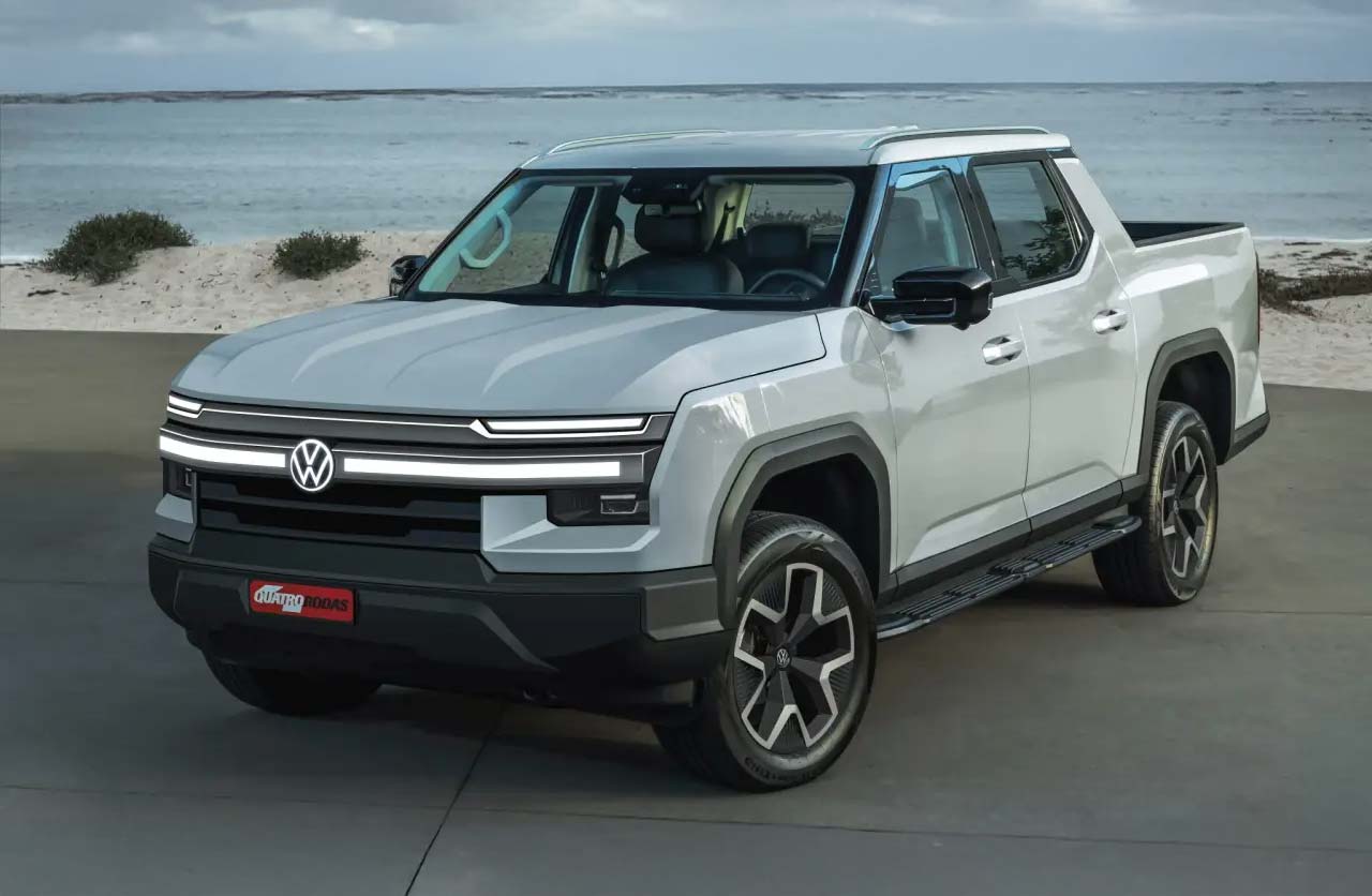 Volkswagen Amarok 2027: nuevo anticipo de su diseño
